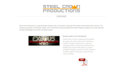 Desktop Screenshot of exoduswars.com
